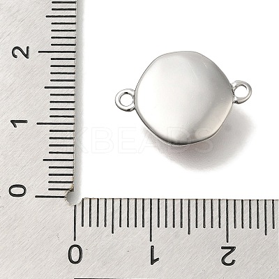 Natural Carnelian(Dyed & Heated) Flat Round Links Connector Charms KK-K388-04P-1