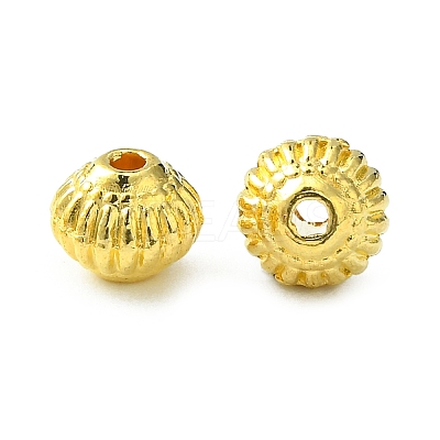 Tibetan Style Alloy Bicone Beads TIBEB-7692-G-NR-1
