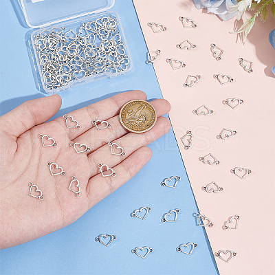 100Pcs Alloy Hollow Connector Charms FIND-UN0016-41-1