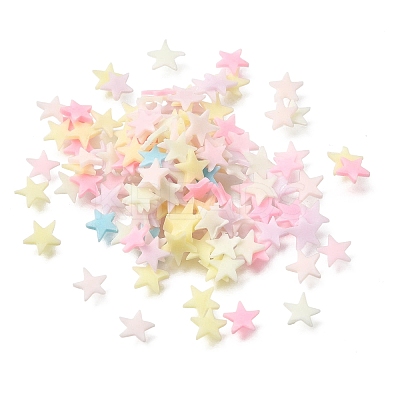 Luminous Handmade Polymer Clay Cabochons PY-CBA5A20-20-1