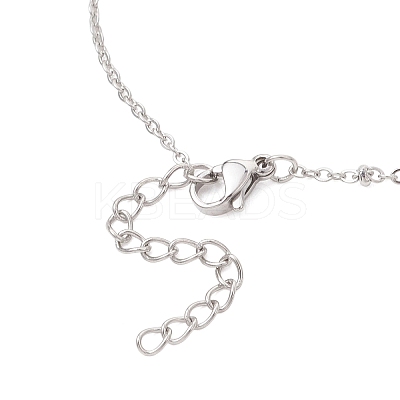 304 Stainless Steel Cable Chain and Satellite Chain Bracelet Making AJEW-JB01480-1