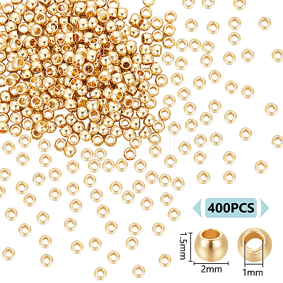 400Pcs 304 Stainless Steel Spacer Beads STAS-UN0057-70-1