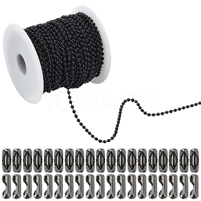 Electrophoresis Soldered Iron Ball Bead Chains CH-SP0001-06-1