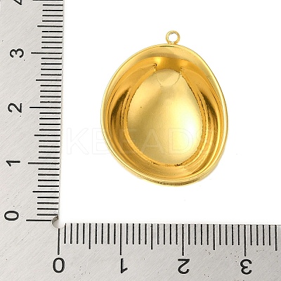 Ion Plating(IP) 304 Stainless Steel Pendants STAS-C104-39G-1
