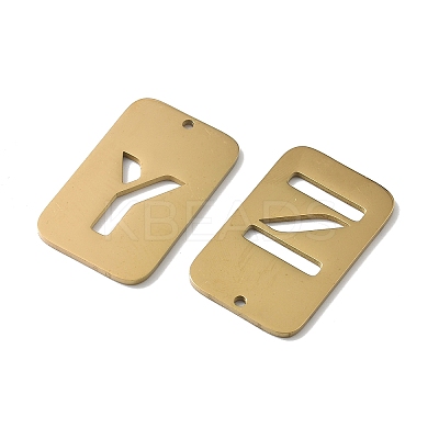 26Pcs 304 Stainless Steel Pendants STAS-G372-01G-1