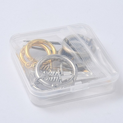 6Pcs 3 Colors Sword Alloy Shoe Charms HJEW-PH01900-1
