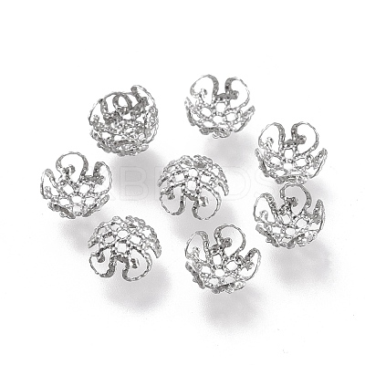 Non-Tarnish 316 Stainless Steel Fancy Bead Caps LS-X-STAS-K194-04P-1