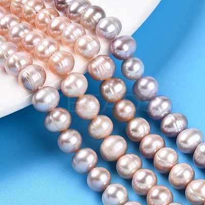 Natural Cultured Freshwater Pearl Beads Strands PEAR-N013-06-A-02-1