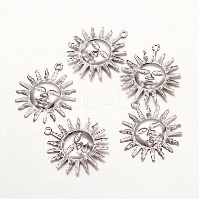 Tarnish Resistant 316 Surgical Stainless Steel Pendants STAS-K096-19P-1