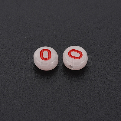 Acrylic Beads MACR-N008-58O-1