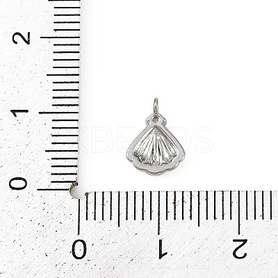 Brass Pave Clear Cubic Zirconia Pendants LS-KK-L238-31P-1