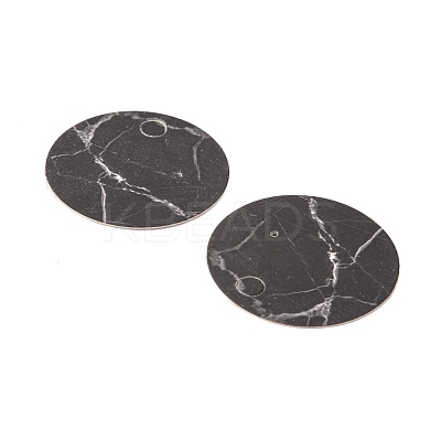 180Pcs 6 Style Marble Pattern Paper Necklace Display Cards CDIS-PH0001-37-1