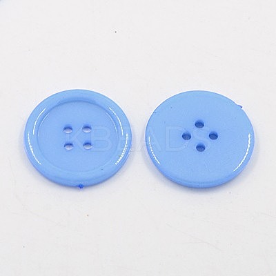 Acrylic Sewing Buttons BUTT-E076-B-02-1
