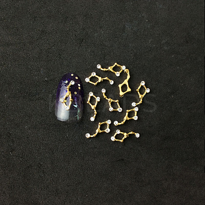 Alloy Cabochons MRMJ-WH0062-49G-1