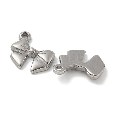 Anti-Tarnish 304 Stainless Steel Pendants STAS-Q334-40P-1