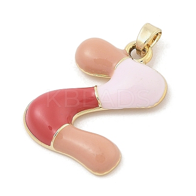Alloy Enamel Pendants ENAM-S023-01G-Z-1