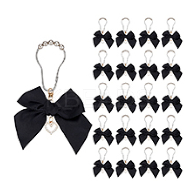 20Pcs Iron Shower Curtain Rings for Bathroom HJEW-PH02202-1
