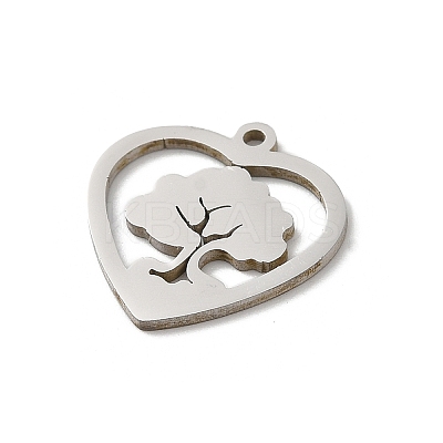 Non-Tarnish 201 Stainless Steel Pendants LS-STAS-E206-06P-05-1