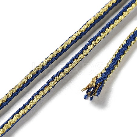 14M Two Tone Polyester Braided Cord OCOR-G015-02A-24-1