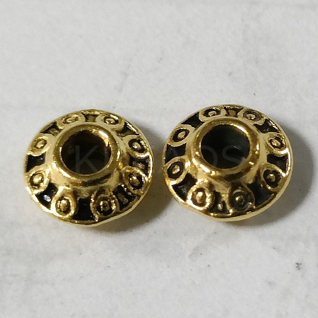 Tibetan Style Alloy Spacer Beads GLF0725Y-A-1