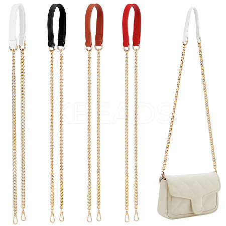 4Pcs 4 Colors Purse Chains FIND-PH0017-25-1