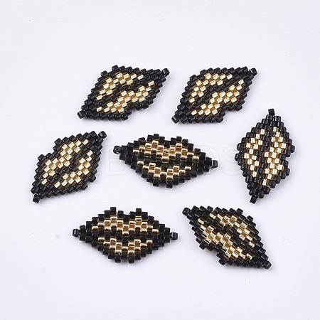 Handmade Japanese Seed Beads Links SEED-S025-12A-1