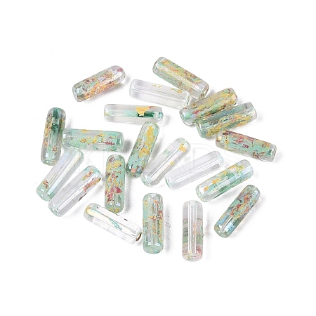 Picasso Transparent Glass Bugle Beads SEED-N010-02A-02-1