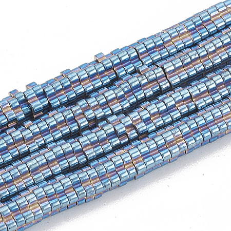 Electroplate Non-magnetic Synthetic Hematite Beads Strands G-T061-134A-1