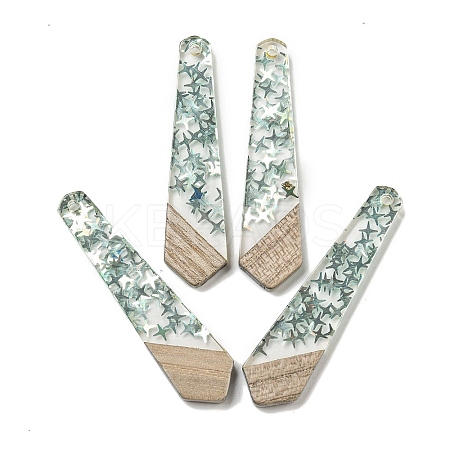 Wooden Pendants FIND-B042-04C-1