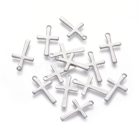 Tarnish Resistant 201 Stainless Steel Pendants STAS-L233-083P-1