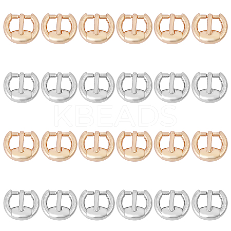 24Pcs 2 Colors Zinc Alloy Roller Buckles FIND-FH0009-88-1