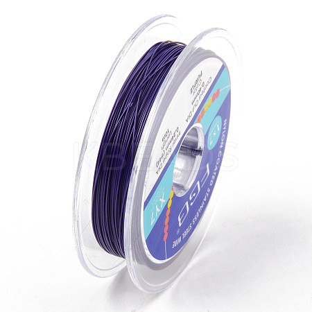 Tiger Tail Beading Wire TWIR-R007-0.4mm-08-1