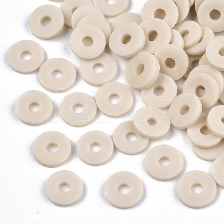 Handmade Polymer Clay Beads CLAY-Q251-4.0mm-106-1