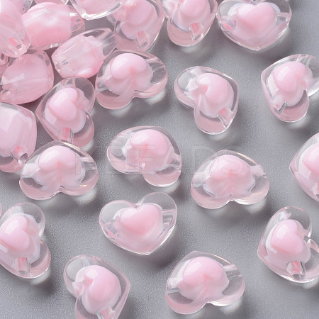 Transparent Acrylic Beads TACR-S152-08A-08-1