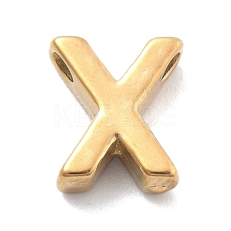 Ion Plating(IP) 304 Stainless Steel Charms STAS-R138-07G-X-1