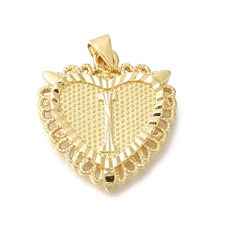 Rack Plating Brass Pendants KK-I722-09G-I-1