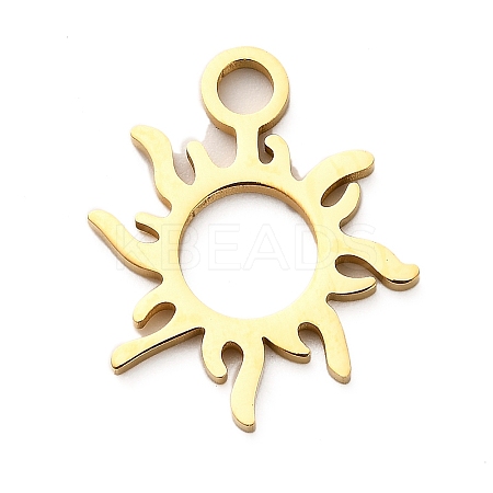 304 Stainless Steel Pendants STAS-M117-01A-G-1