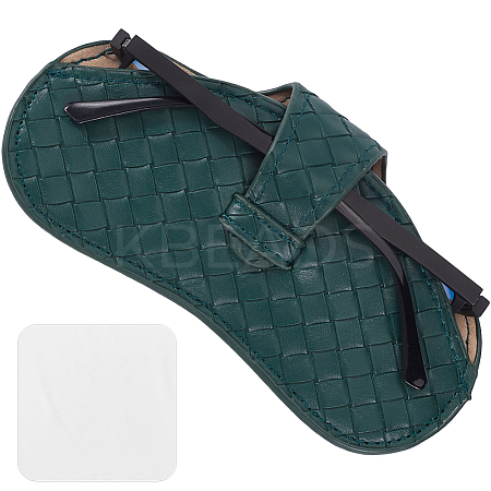 1Pc PU Leather Eyelasses Storage Bag AJEW-CN0002-61A-1