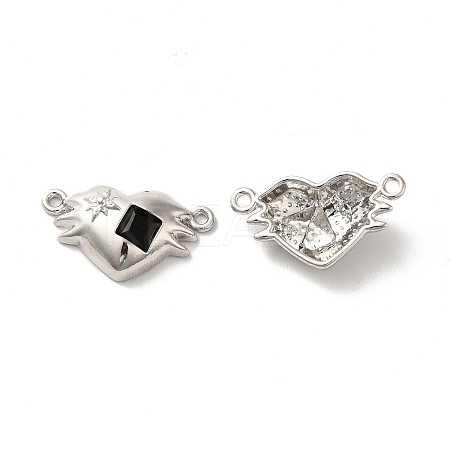 Alloy Connector Charms PALLOY-K001-089P-02-1