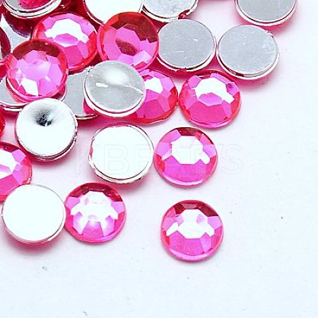 Imitation Taiwan Acrylic Rhinestone Cabochons GACR-A002-2mm-27-1