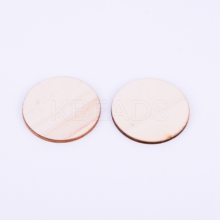 Wooden Cabochon WOOD-WH0104-23A-1