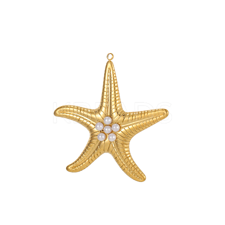 304 Stainless Steel Pendants STAS-OY009-12G-1
