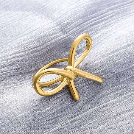 304 Stainless Steel Finger Rings for Women RJEW-B121-07B-G-1