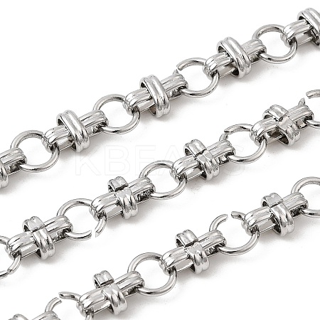 304 Stainless Steel Link Chains CHS-K024-12P-1