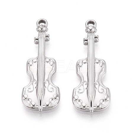 304 Stainless Steel Pendants STAS-T067-63P-1