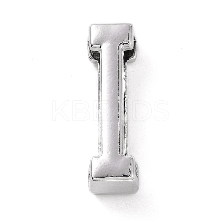 Alloy Letter Slide Charms FIND-A023-17I-1