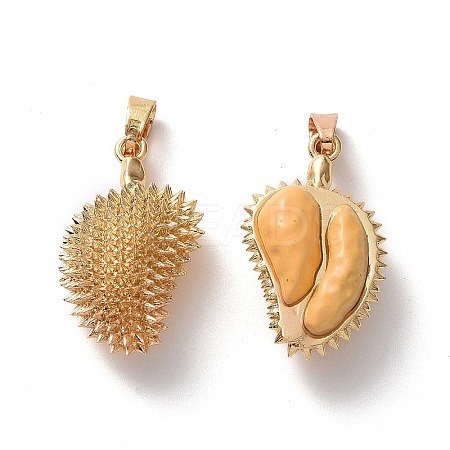 Brass Pendants KK-E068-VC398-1