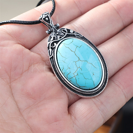 Wax Cord Necklaces FS-WGB009D-02-1