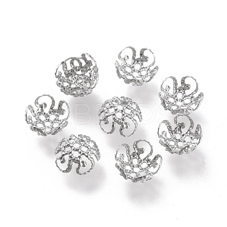 Non-Tarnish 316 Stainless Steel Fancy Bead Caps LS-X-STAS-K194-04P-1