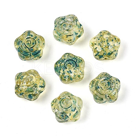 Picasso Transparent Glass Beads SEED-N012-03A-1